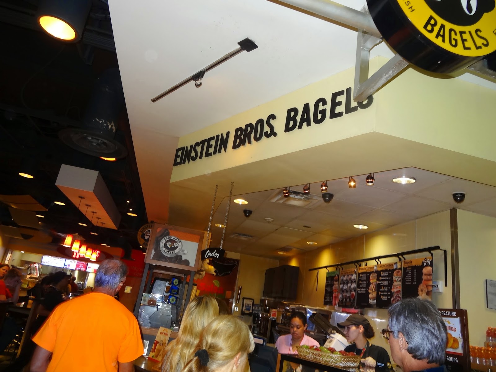 Miquelli's Amerikablog Restaurant Einstein Bros. Bagels Houston, Texas