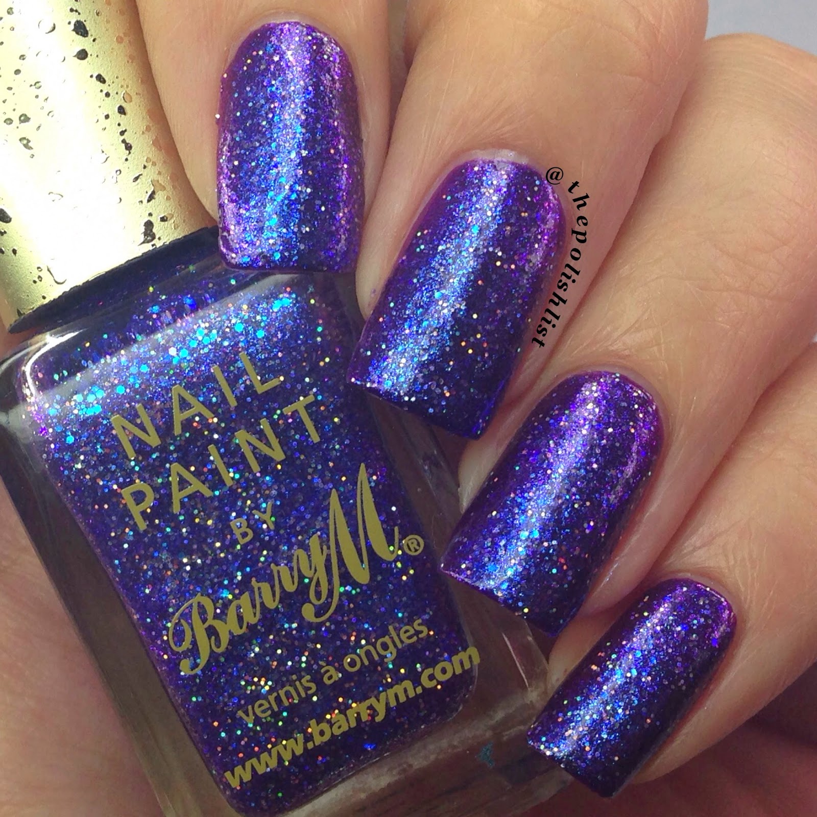 The Polish List Barry M Glitterati Swatches & Review