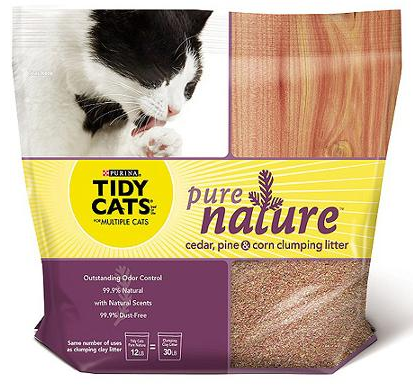 Free Purina Tidy Cats Pure Nature Cat Litter with Mail-In-Rebate