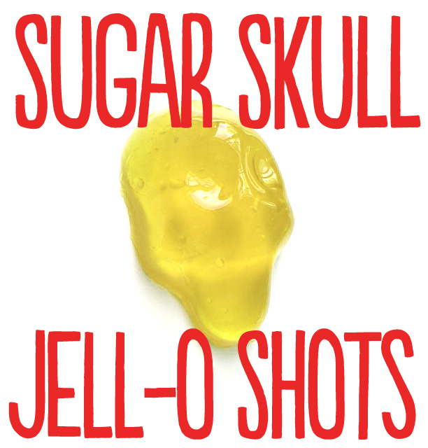Artelexia Day of the Dead DIY 1 Sugar Skull JellO Shots