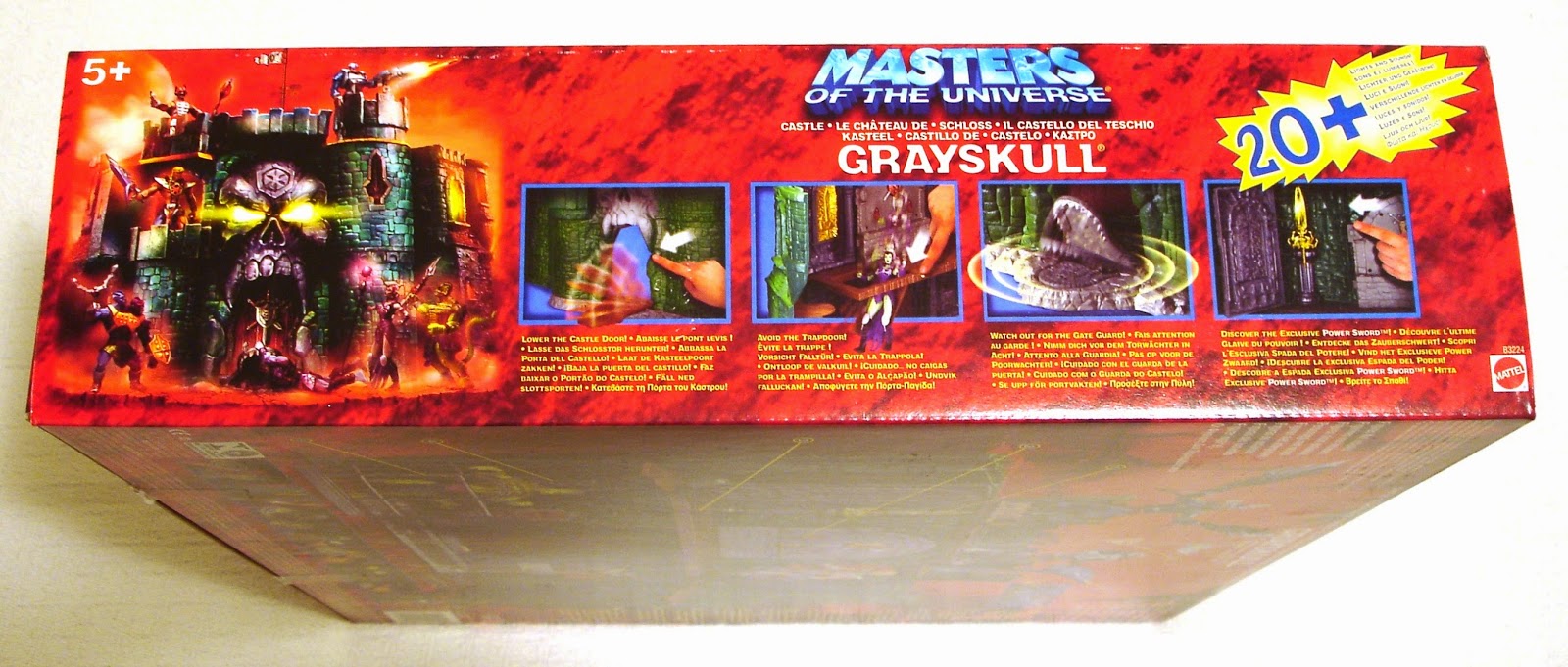 2002 Mattel MOTU Masters Of The Universe 200X CASTLE GRAYSKULL SEALED