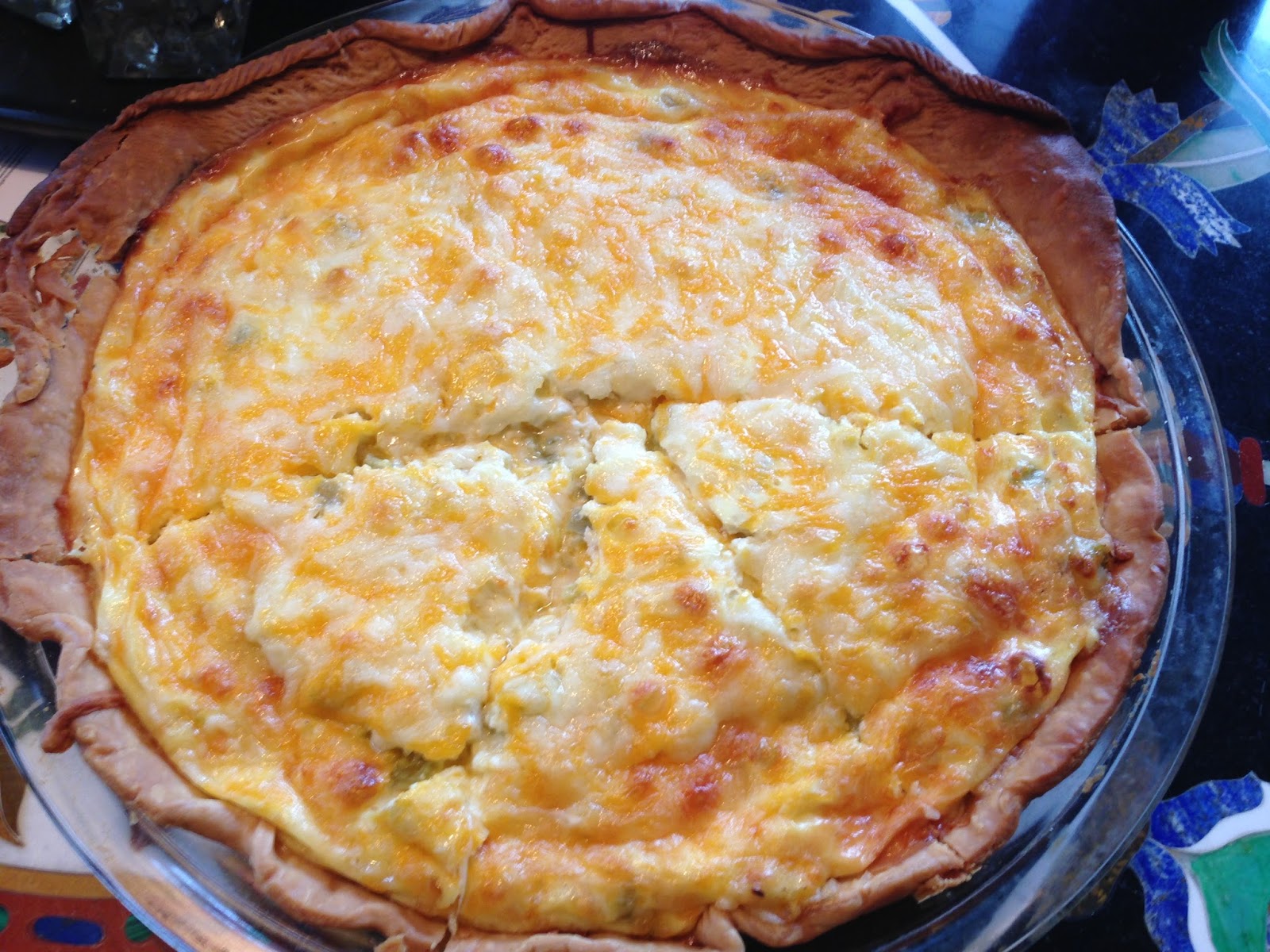 Kismet Kreations Chili Relleno Quiche