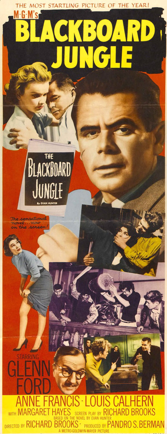 MOVIE POSTERS BLACKBOARD JUNGLE