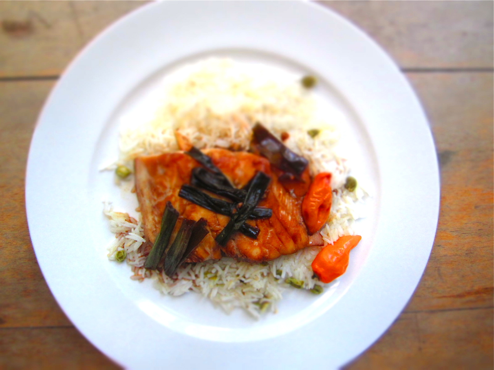 Milk & Mode Striped Bass Poached in Spicy Soy Sauce