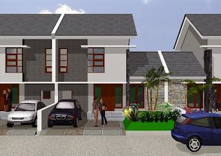 Desain Rumah Bertingkat on Desain Rumah  Contoh Desain Rumah 9  Rumah Bertingkat Minimalis Tipe