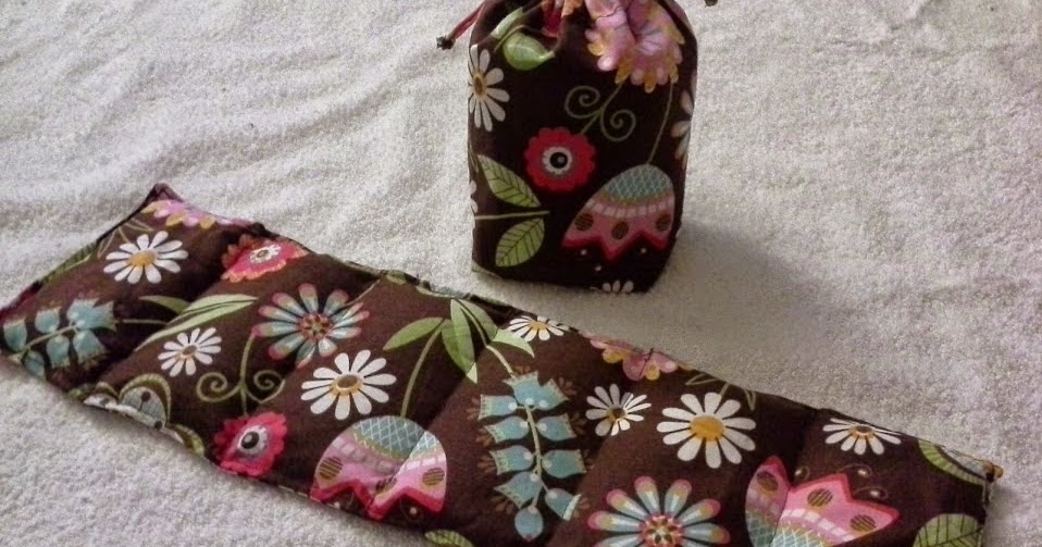 KEMISHDO Sectioned Microwave Rice Filled Neck Warmer/Heating Pad