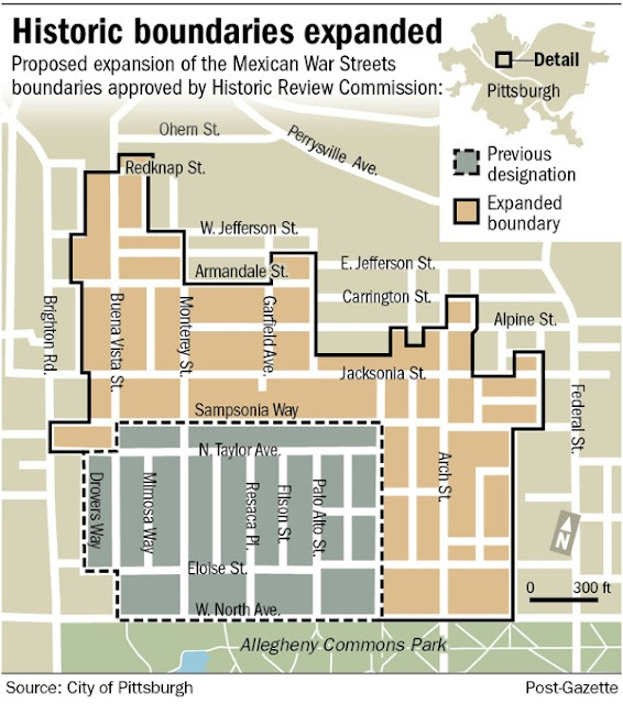 Out And About In The 'Burgh Mexican War Streets Historic District Expanded