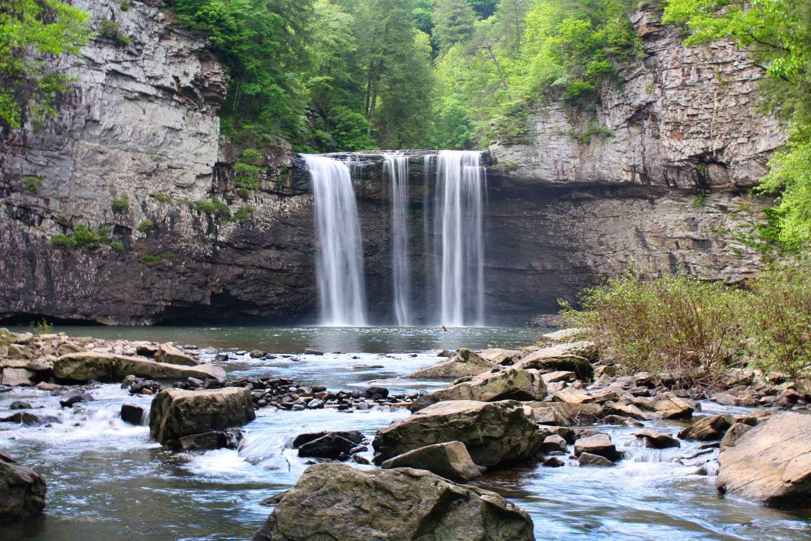 NC Waterfall Hikes Fall Creek Falls State Park, TN