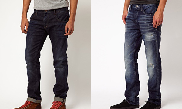 calça jeans slim