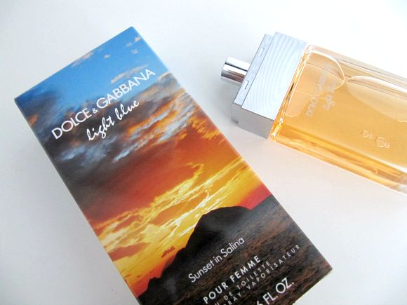 light blue sunset in salina