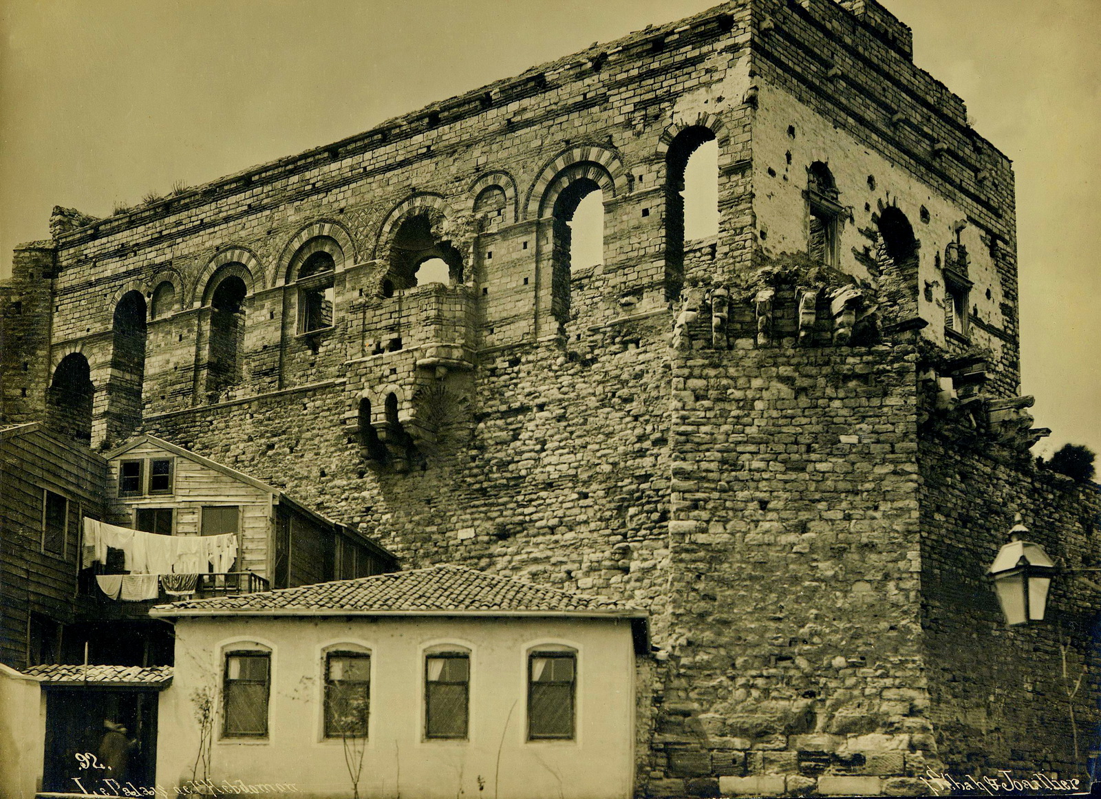 Pantalone E Dottore Sebah 11 Und Konstantinopel