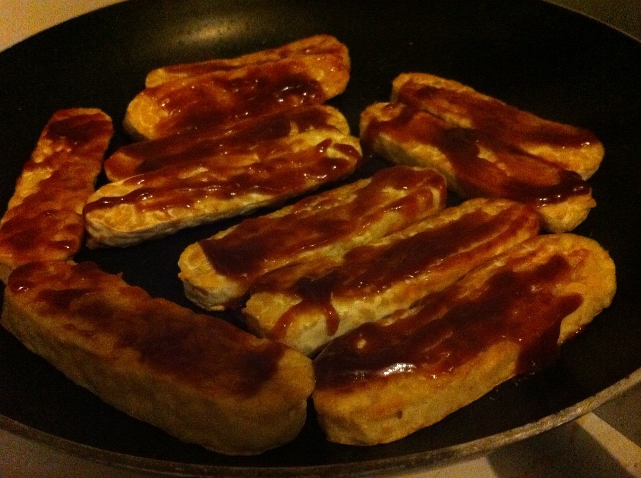 She Likes Bento Weekend Cooking BBQ Tempeh Sandwich