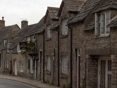 Old Purbeck houses in Corfe