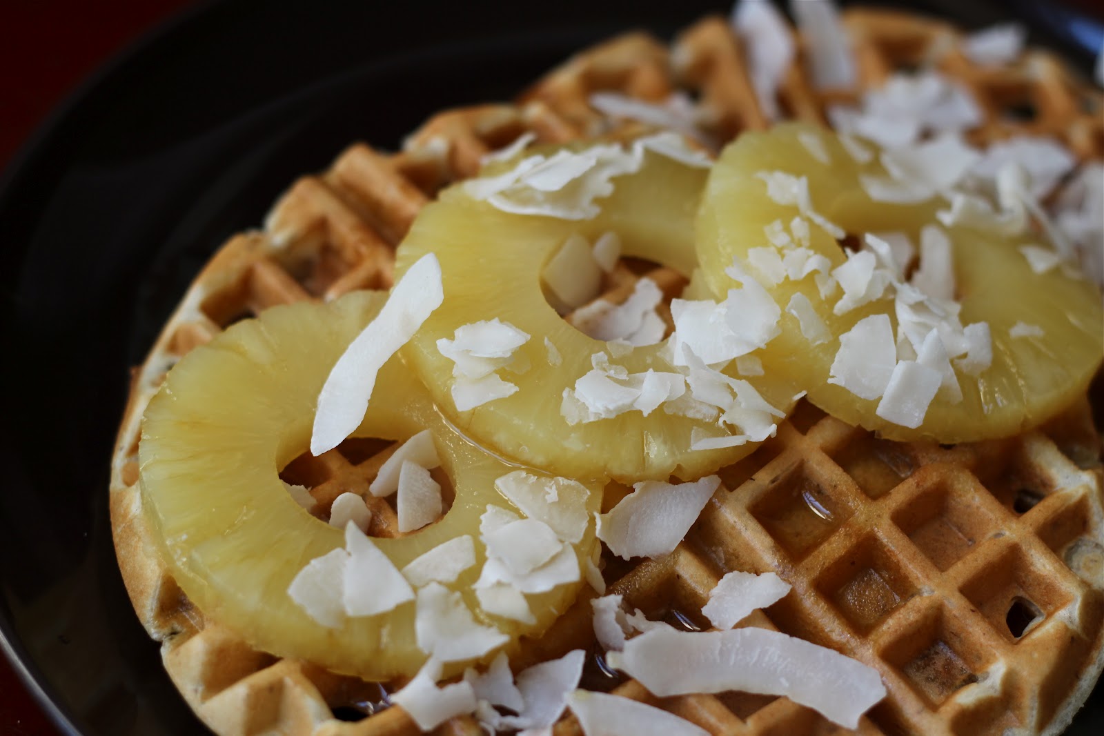 Meet The Shannons The Betty Crocker Project Hawaiian Waffles with