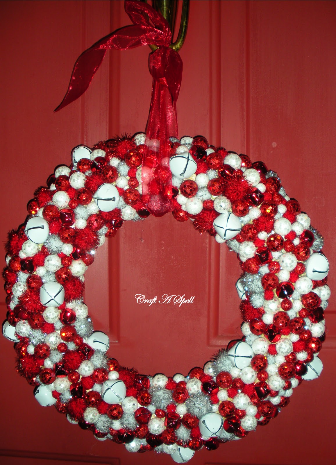 Craft A Spell Christmas Bauble Wreath