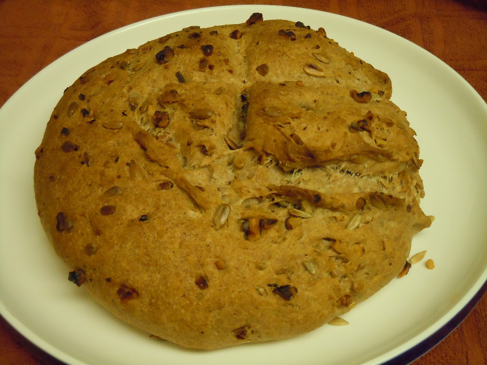 Let's Cook and Be Friends Nutty Whole Wheat Bread