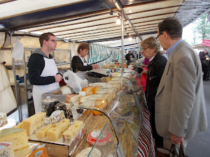 The market on Grenelle.  Locals shop here twice weekly.