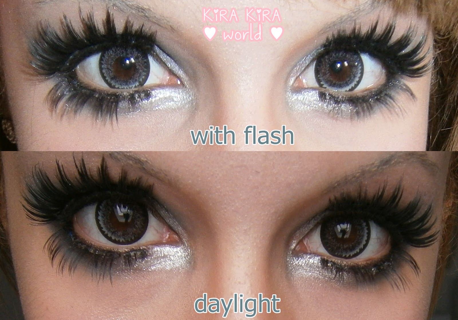 ♥ Yaya's Blog ♥: ♥ Circle Lens Review: Barbie Eye Super Nudy Grey+Pink