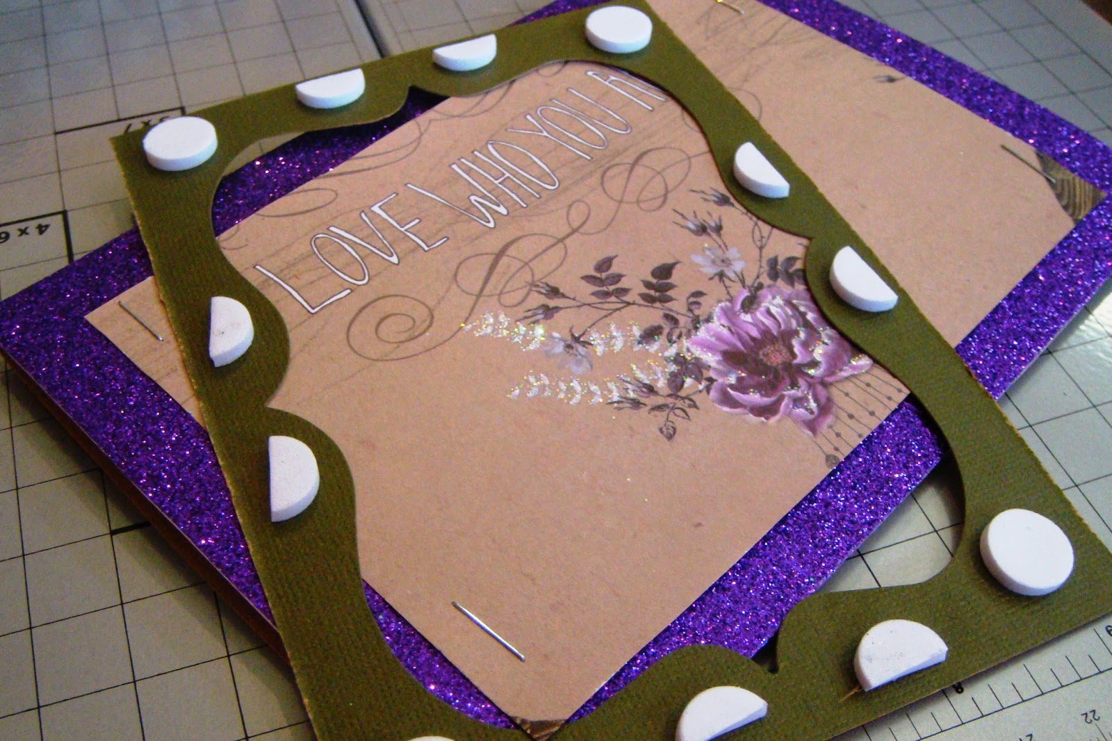 Sizzix Die Cutting Inspiration and Tips Love Who You Are Card