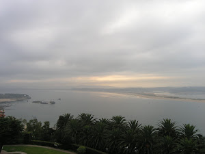 La Bahía de Santander, desde el Hotel Real