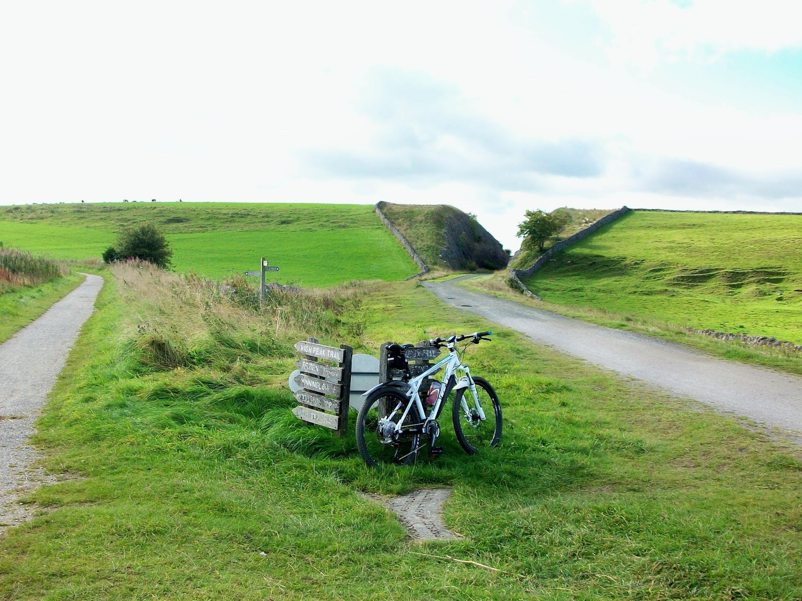 The bike is ready for the Tissington Trail...