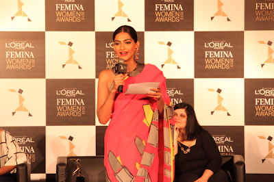 Sonam Kapoor at L'Oreal press conference