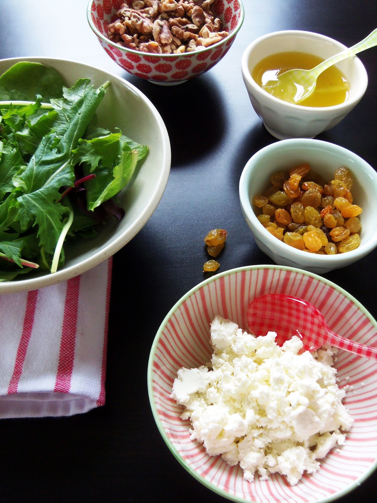 Simply Romanesco Fresh Goat Cheese Salad
