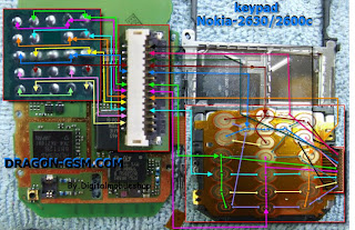 nokia 2630 keypad problem