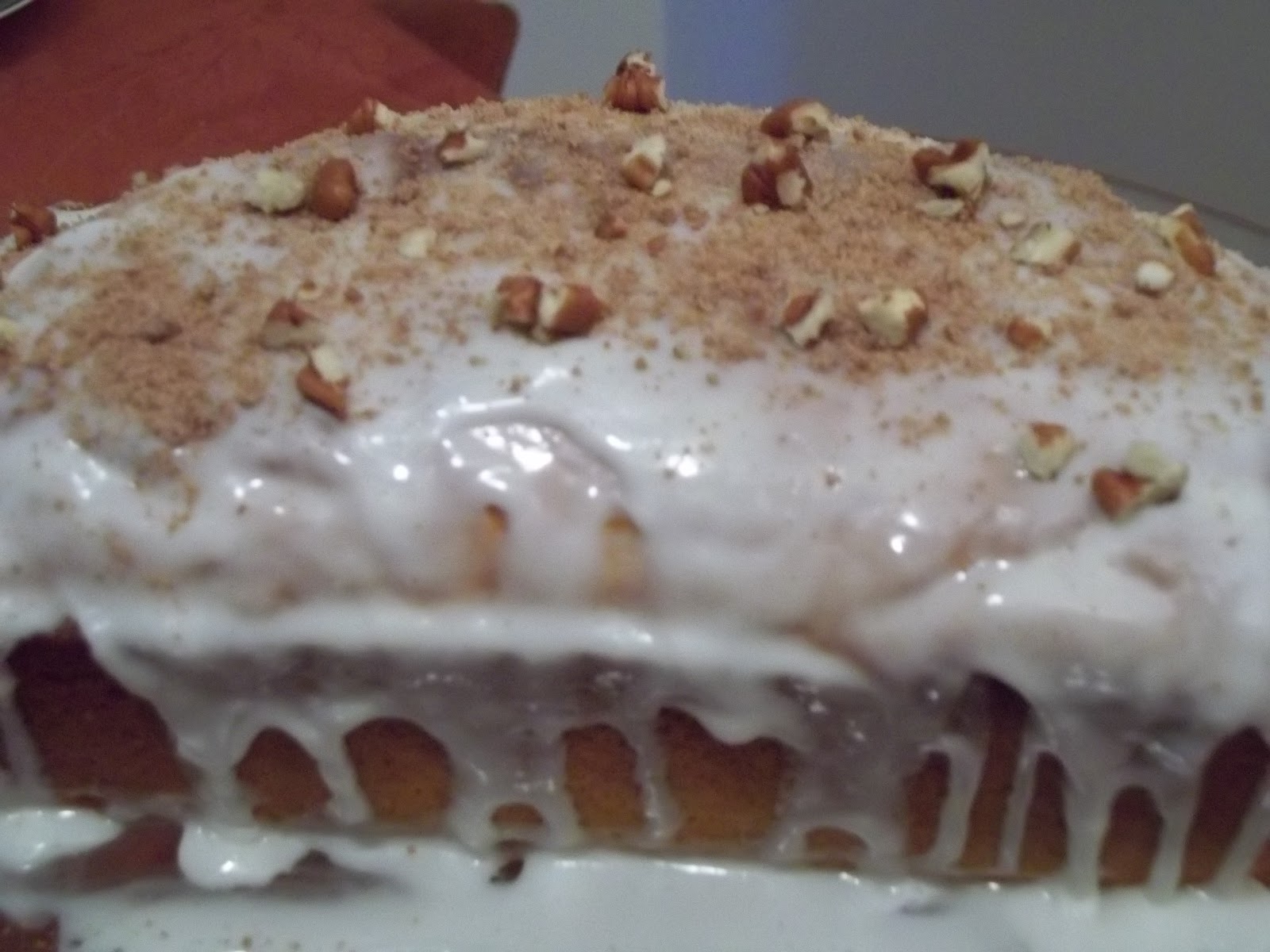 "The Southern Fried Bride" "Sweet Potato Bread with Marshmallow Glaze"