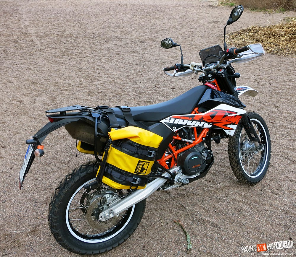 project KTM 690 Enduro R Wolfman Expedition Dry Saddle Bags & Rally