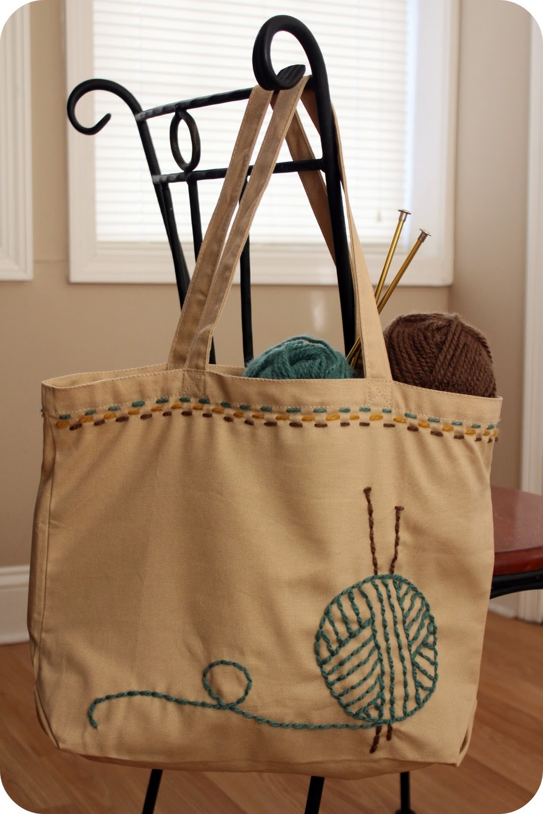 little lovelies tutorial knitting bag