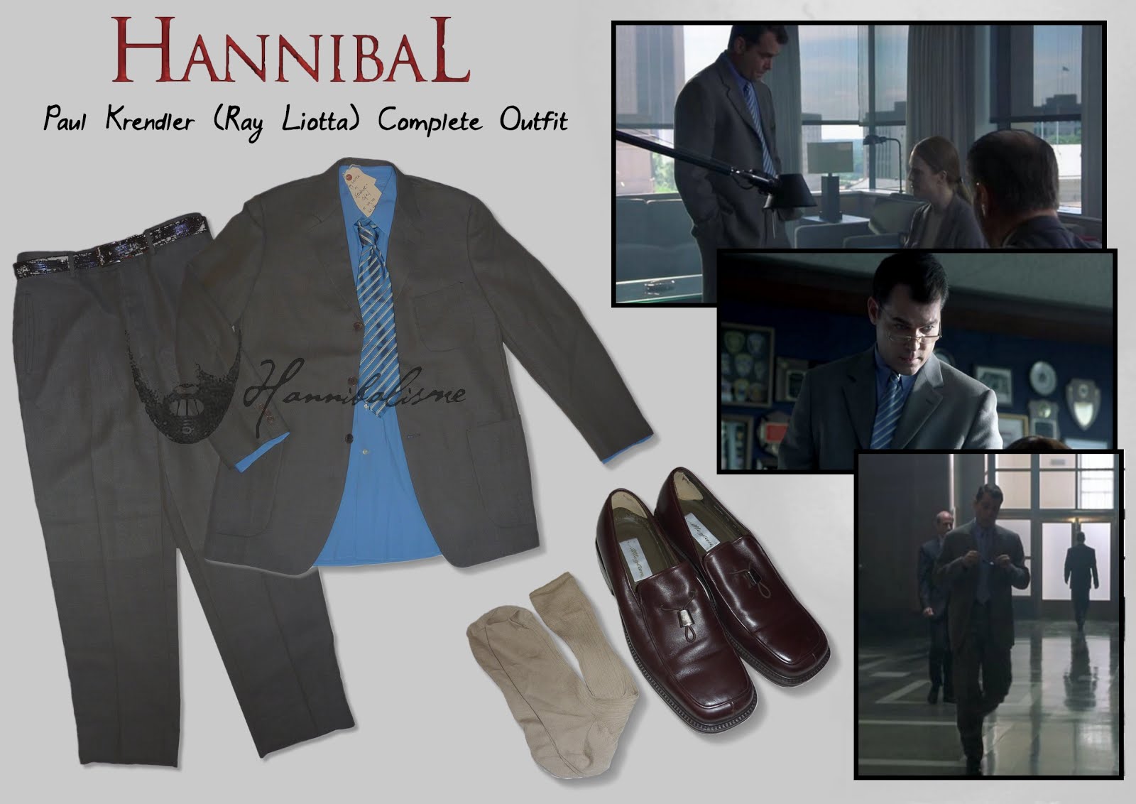 The Hannibal Props Museum Paul Krendler Ray Liotta Complete Outfit