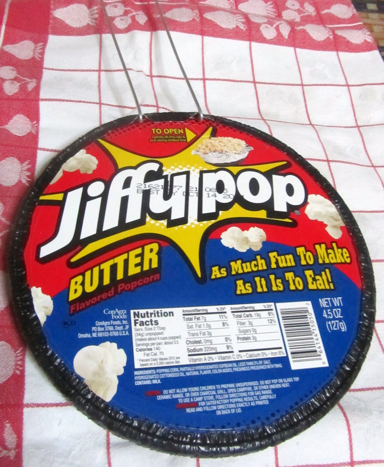 How To Make Stovetop Popcorn Jiffy Pop at Lear blog