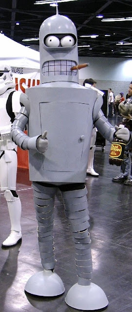 Bender the robot from Futurama Halloween Costume