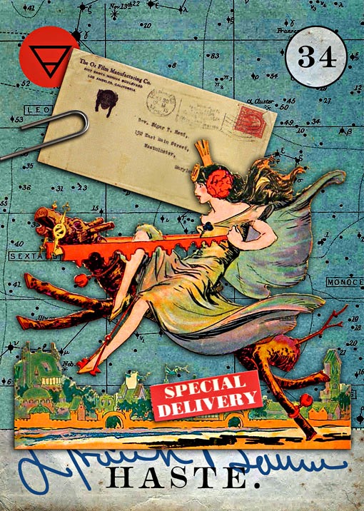 The Marvelous Oracle of Oz Post Haste