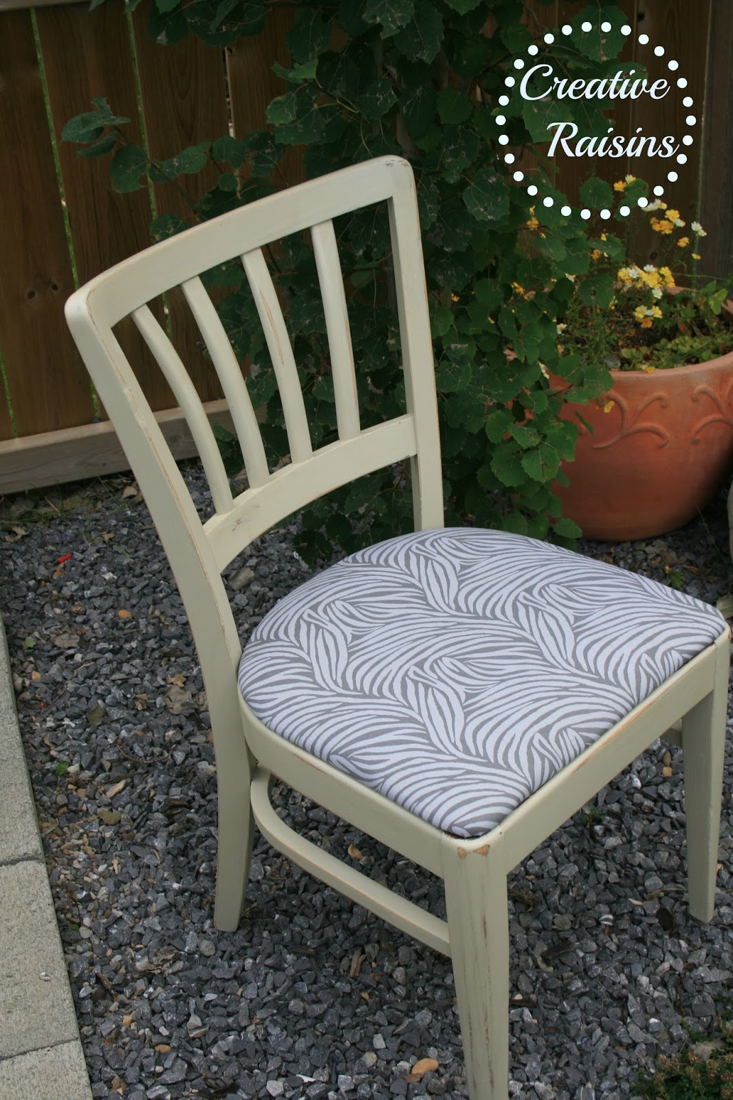 Creative Raisins Refinished Kitchen Chairs