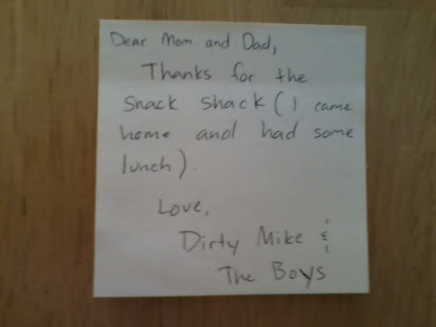 dirty boys mike shack snack apparently house