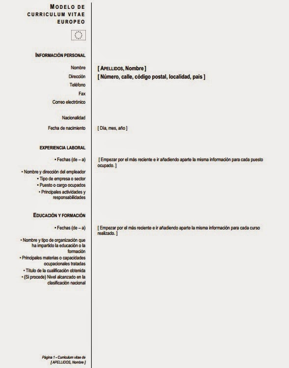 cv europeo agencia desarrollo local cv europeo agencia desarrollo local