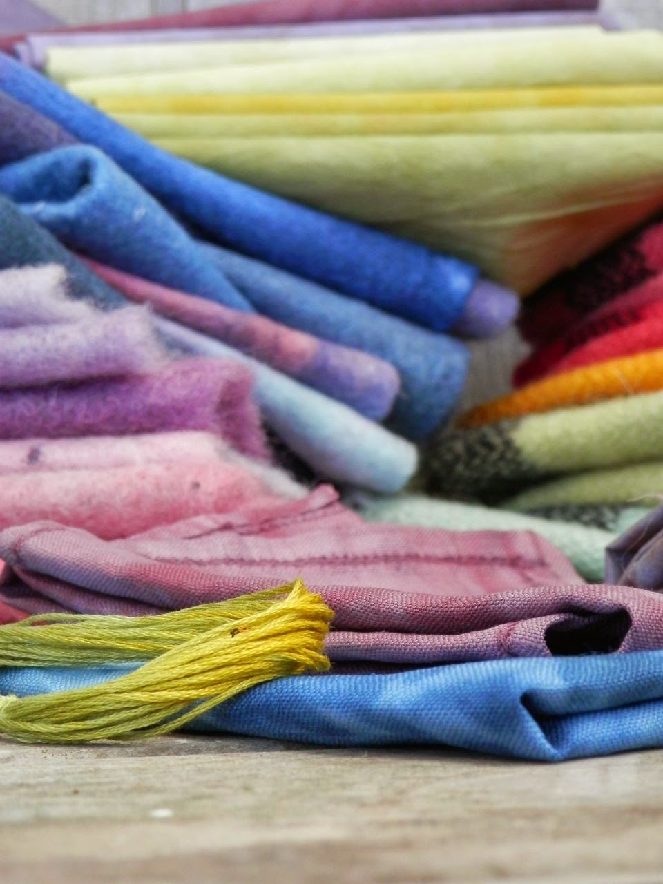 Charlotte Scott Textile Artist Did you know you can dye quilt batting?