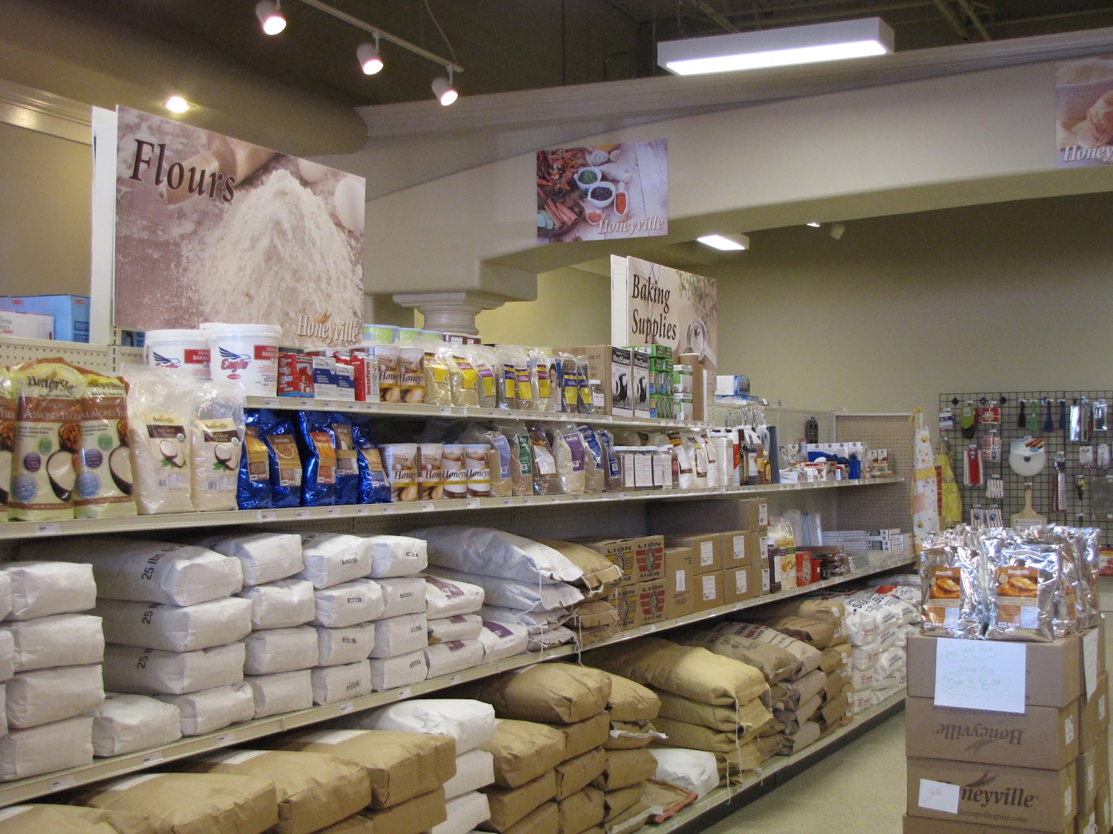 PREPARE TODAY Honeyville Grain's New Store!!!