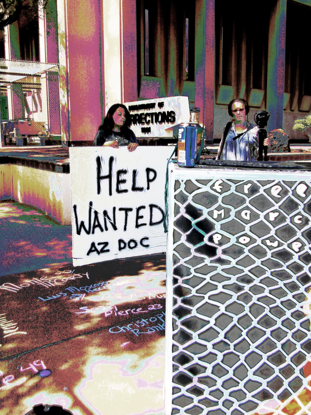 Survivors of Prison Violence Arizona AZ DOC Central Office "Help