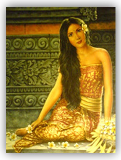 Calon Penulis Kamboja Si Kembang Seribu Makna Identitas Pulau Dewata