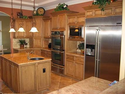 Custom Kitchen Cabinet from wood