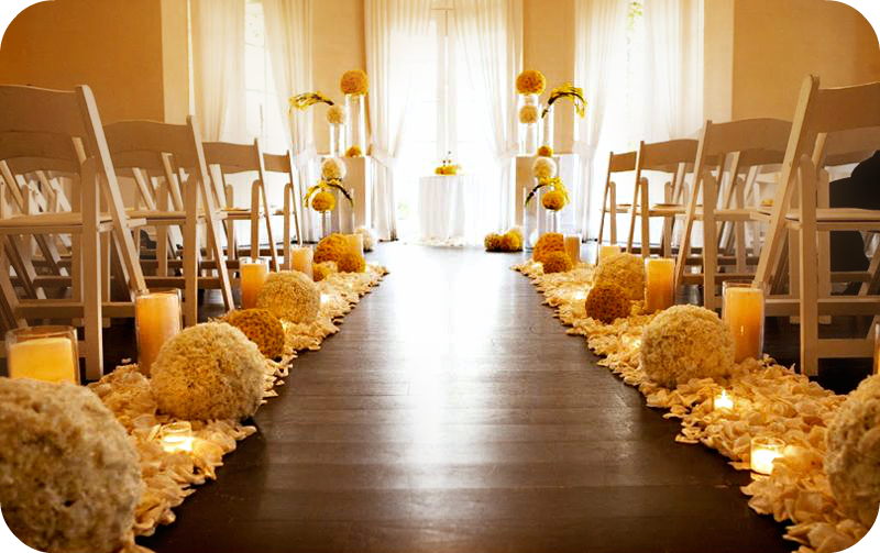 Inexpensive Church Table Decorations Photograph Wedding M