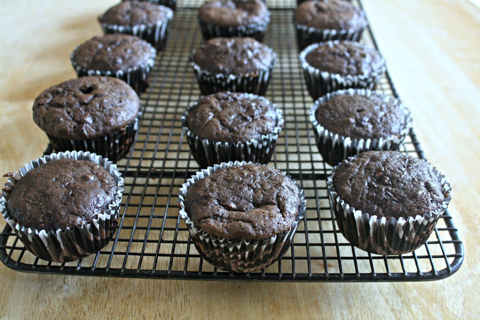 Emily Made That Chocolate Zucchini Cupcakes
