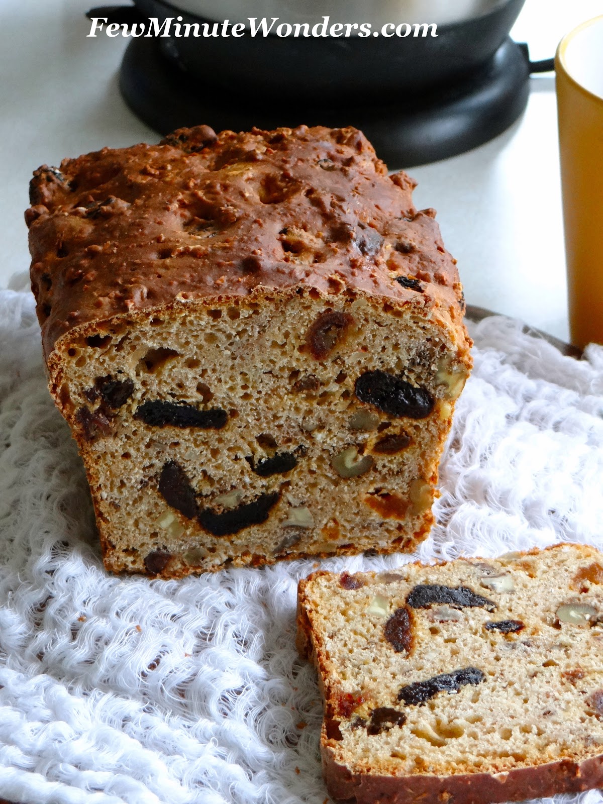 Fruit And Nut Breakfast Bread / Loaf Few Minute Wonders