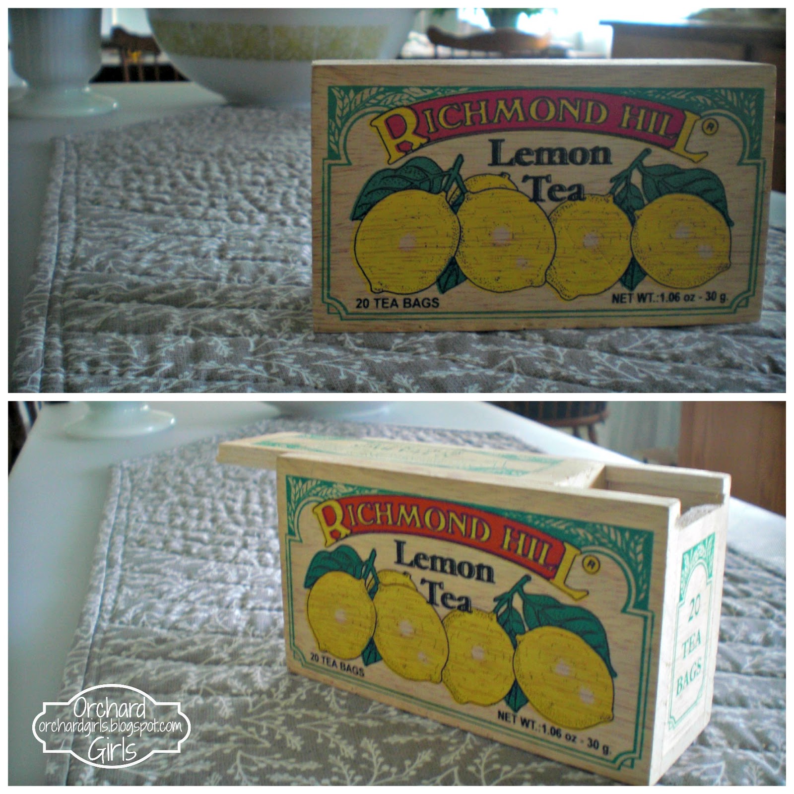 Orchard Girls DIY Fridge Note Holder