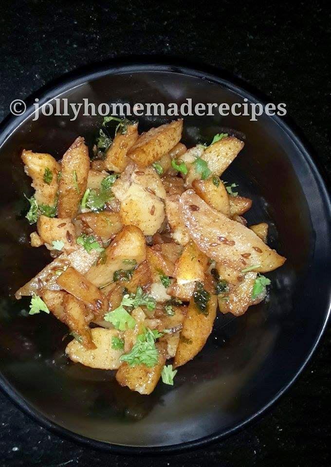 Jeera Aloo Recipe, How to make Aloo Jeera Recipe Homemade Recipes