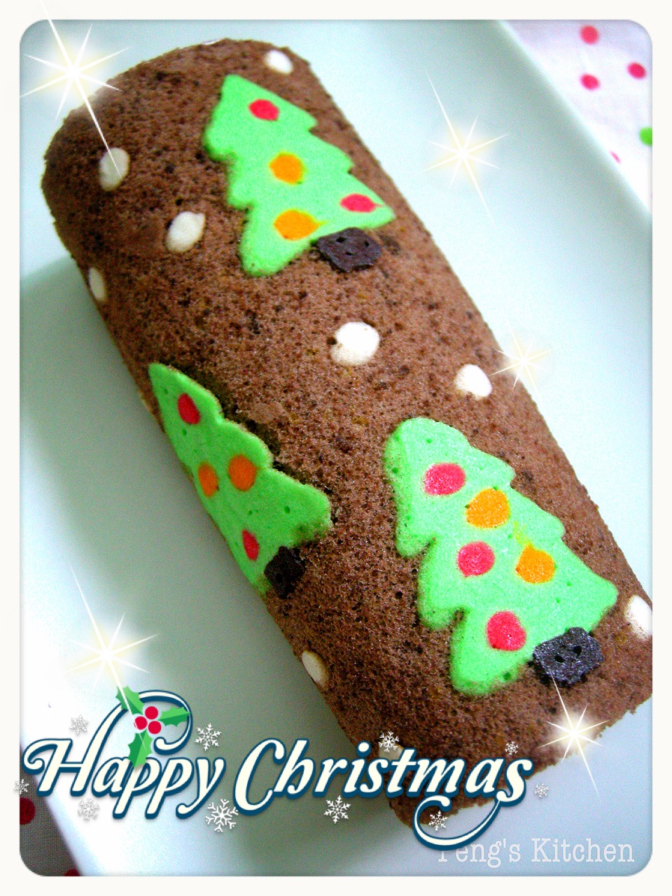 Peng's Kitchen: Christmas Cake Roll