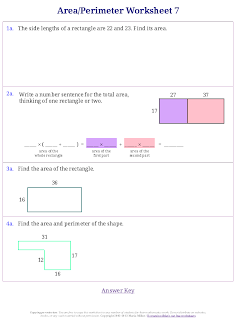 area and perimeter worksheet